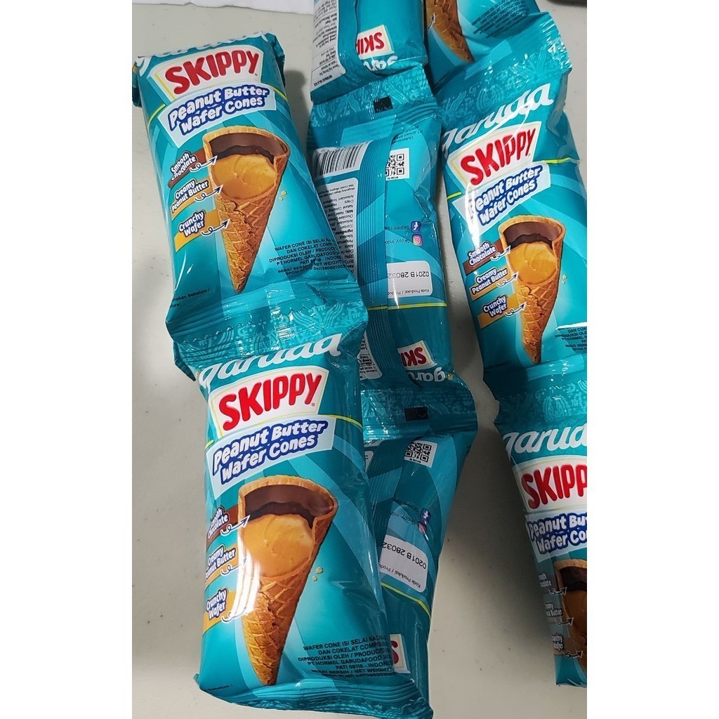 

Skippy Peanut Butter Wafer Cones 15 gr PCS