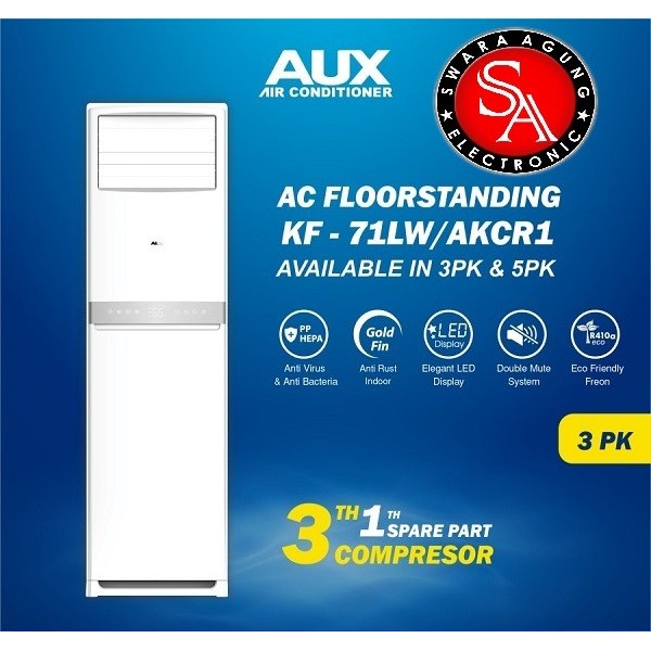 Ac Floor Standing 3 Pk AUX Type: KF-71LW/AKC (Khusus Daerah Medan)