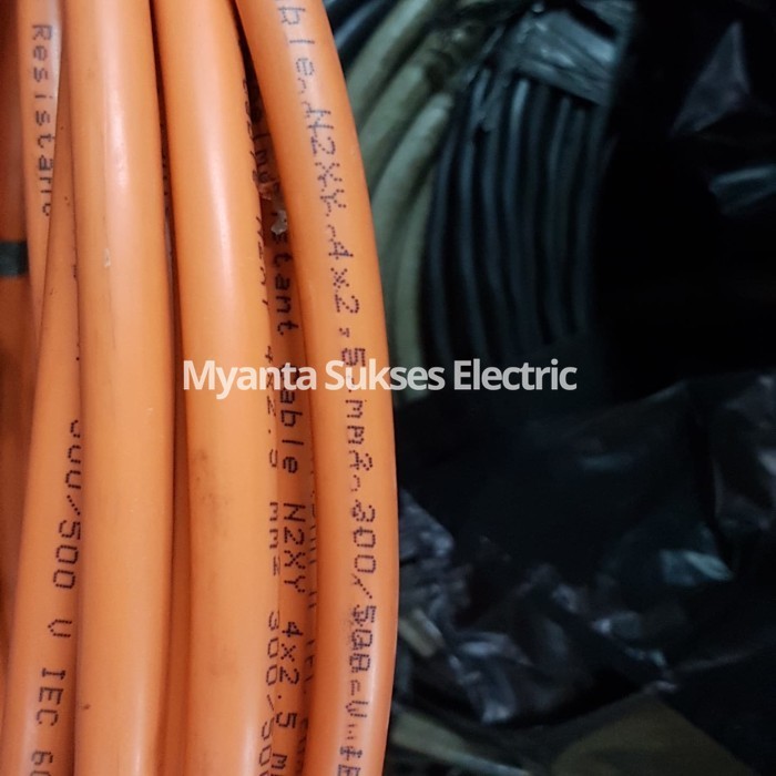 Kabel FRC 4x2,5 4x2.5 mm Meteran Eceran