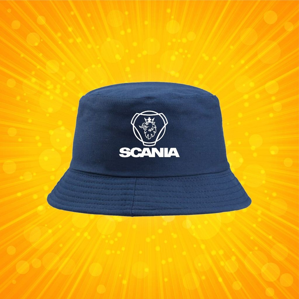 TOPI BUCKET SCANIA LOGO PREMIUM