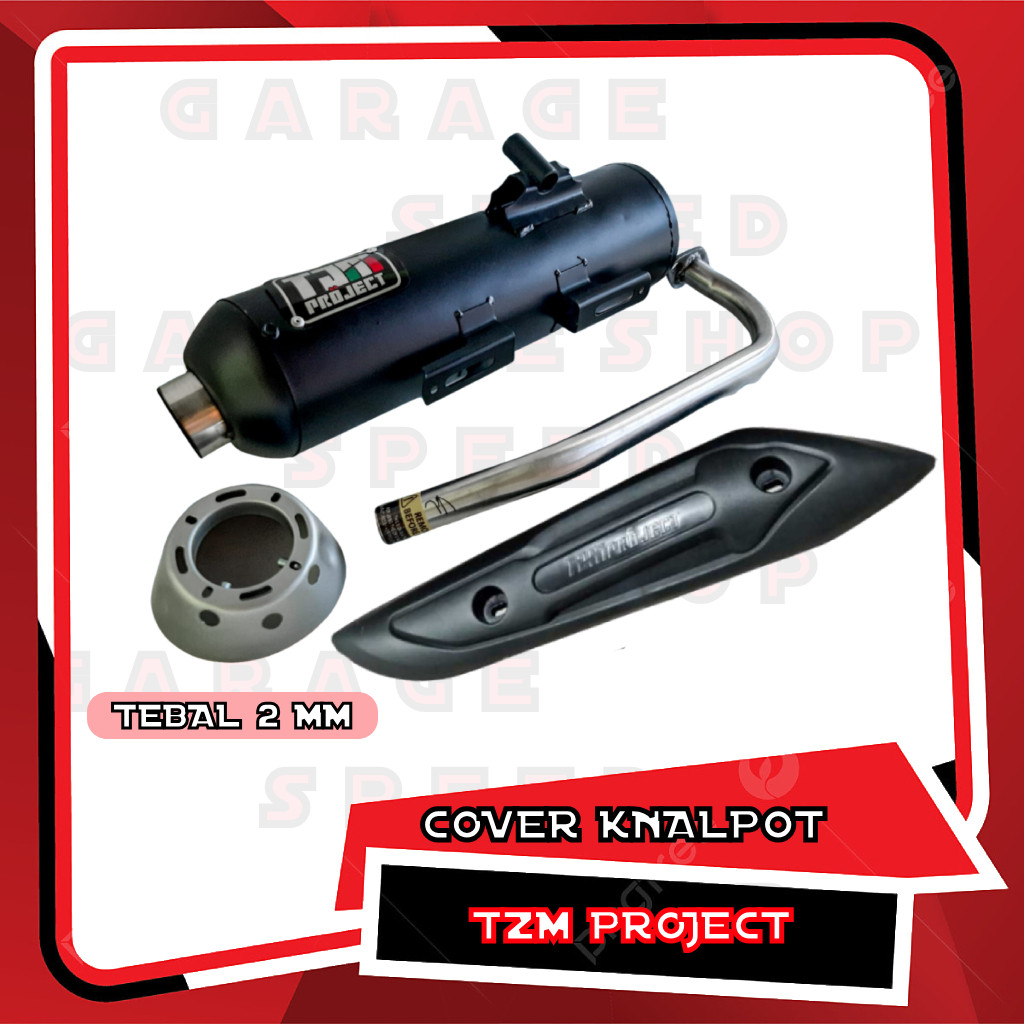 Tameng Tzm Project Tameng Knalpot Non SS STD Tameng kenalpot TZM Universal scoopy beat fi beat esp b