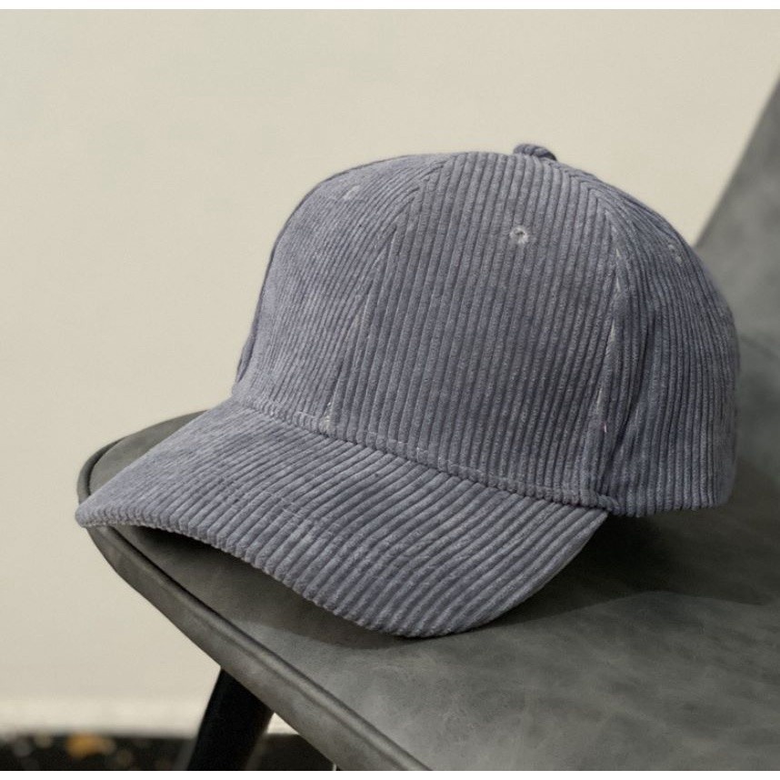 Fregi Topi Baseball Corduroy Polos Pria Wanita Topi Polos Topi Baseball  Topi Distro Topi Original D