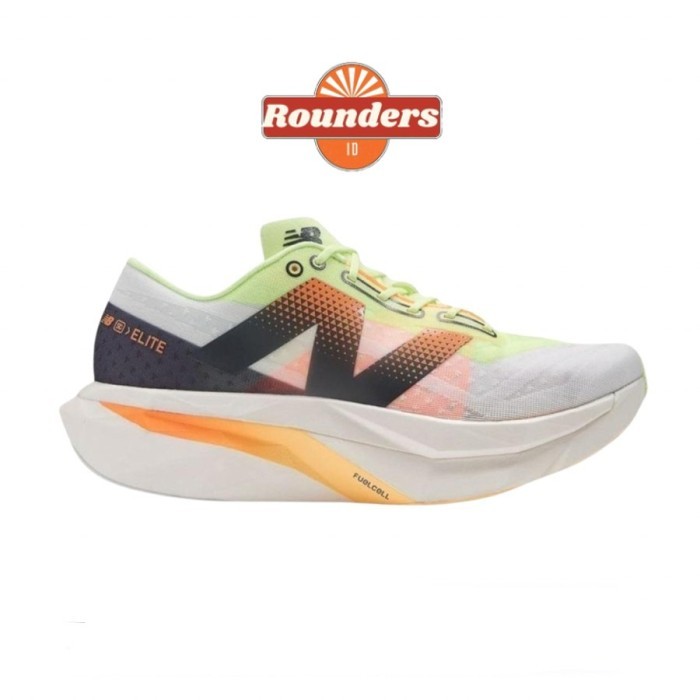 sepatu nb fuelcell balance fuelcell supercomp elite v4 white green orange