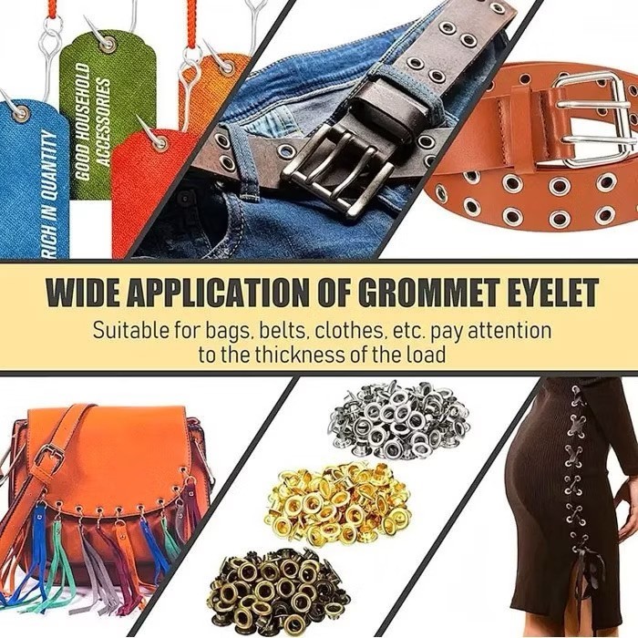 BE Tang Kancing Mata Ayam Alat Pasang Press Jepret Cetet Pengencang Eyelet Sabuk Ban Pinggang Tas