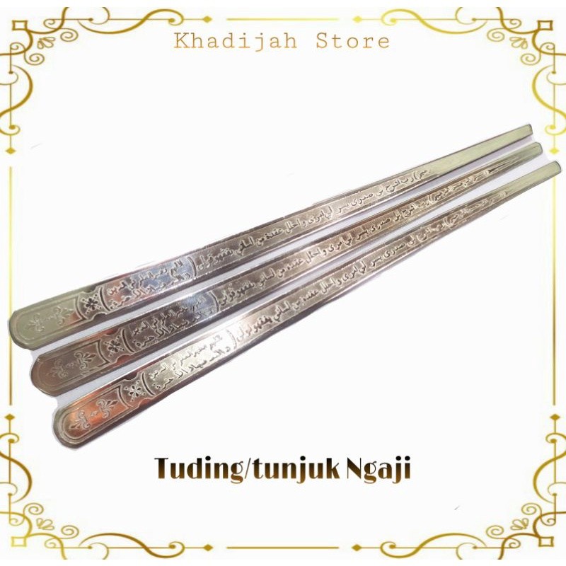 

Tuding Tunjuk Kalam Ngaji Monel Stainless steel Awet Anti Patah