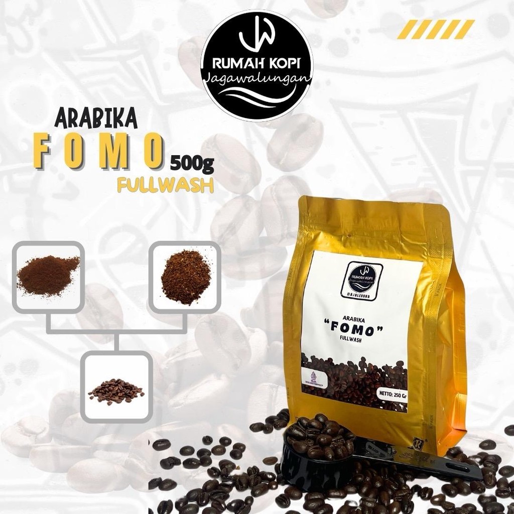 

Jagawalungan Coffee Arabika Fomo Fullwash 500g