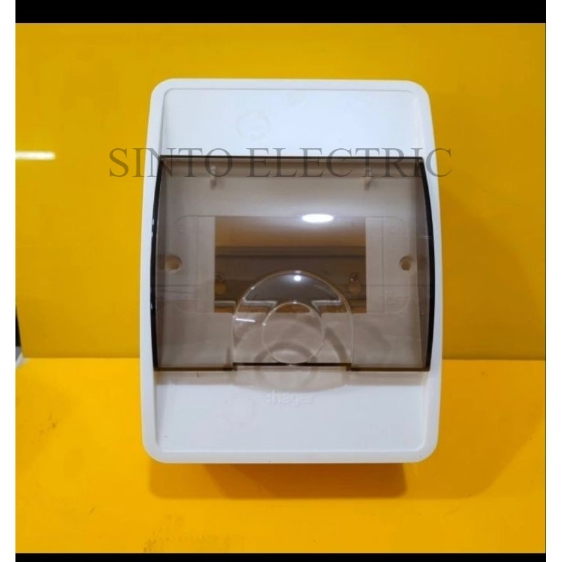 HAGER VS104TVA Box MCB 4 Group Outbow Transparan