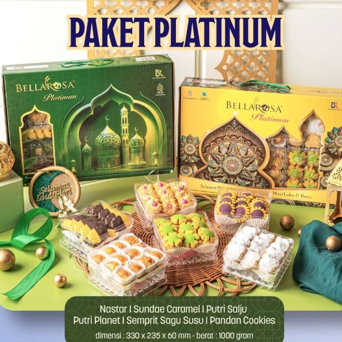 

DISKON KUE KERING LEBARAN 2021 BELLAROSA PAKET PLATINUM HAMPERS IDUL FITRI