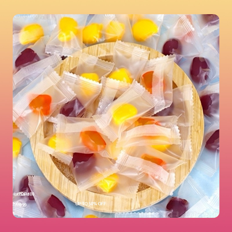 

[Permen kupas halal]HALAL LIANGGUI PERMEN LUNAK VIRAL ANEKA RASA BUAH Peeled Fudge 4 rasa (mangga, jeruk, strawberry, lychee) Jellybean fruity Permen jagung Manis Permen jelly Camilan kantor Camilan santai Pesta makanan Makanan halal Yang manis