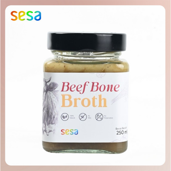 

SESA Beef Bone Broth Light Collagen 250ml - Kaldu Sapi