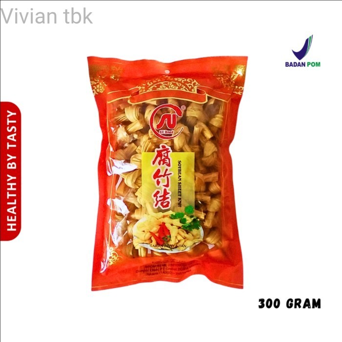 

vv SU BRAND SOYBEAN SHEET KNOT KEMBANG TAHU PITA 300GR