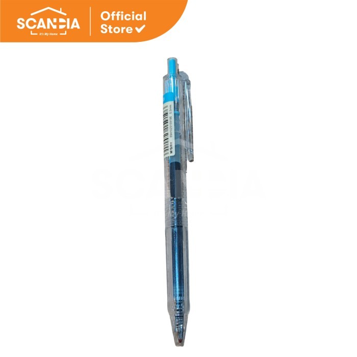 

SCANDIA Pulpen Retractable Gel Pen Azure Blue 0.5mm (AGPH5603)