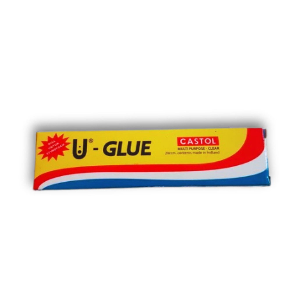 

LEM CASTOL 20ml / U-GLUE CASTOL / LEM SERBAGUNA