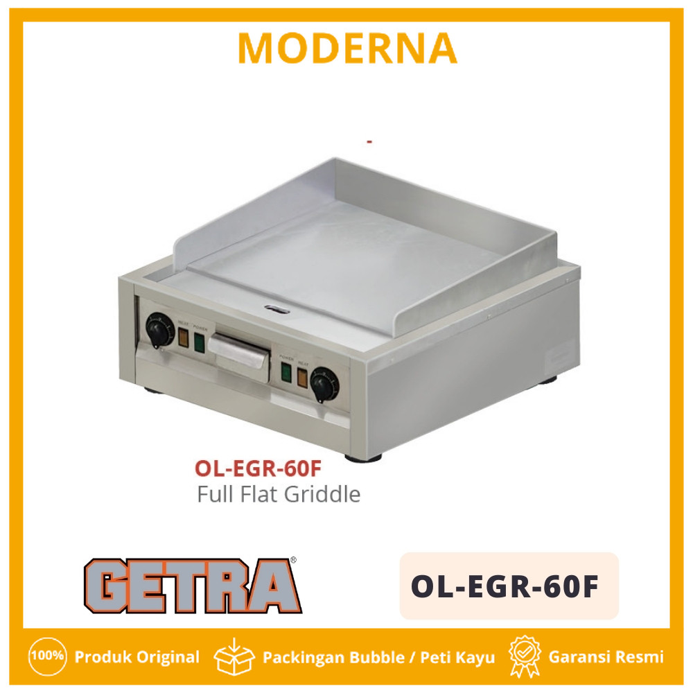 GETRA OL EGR 60F OL-EGR-60F ELECTRIC GRIDDLE FULL FLAT GRIDDLE Original