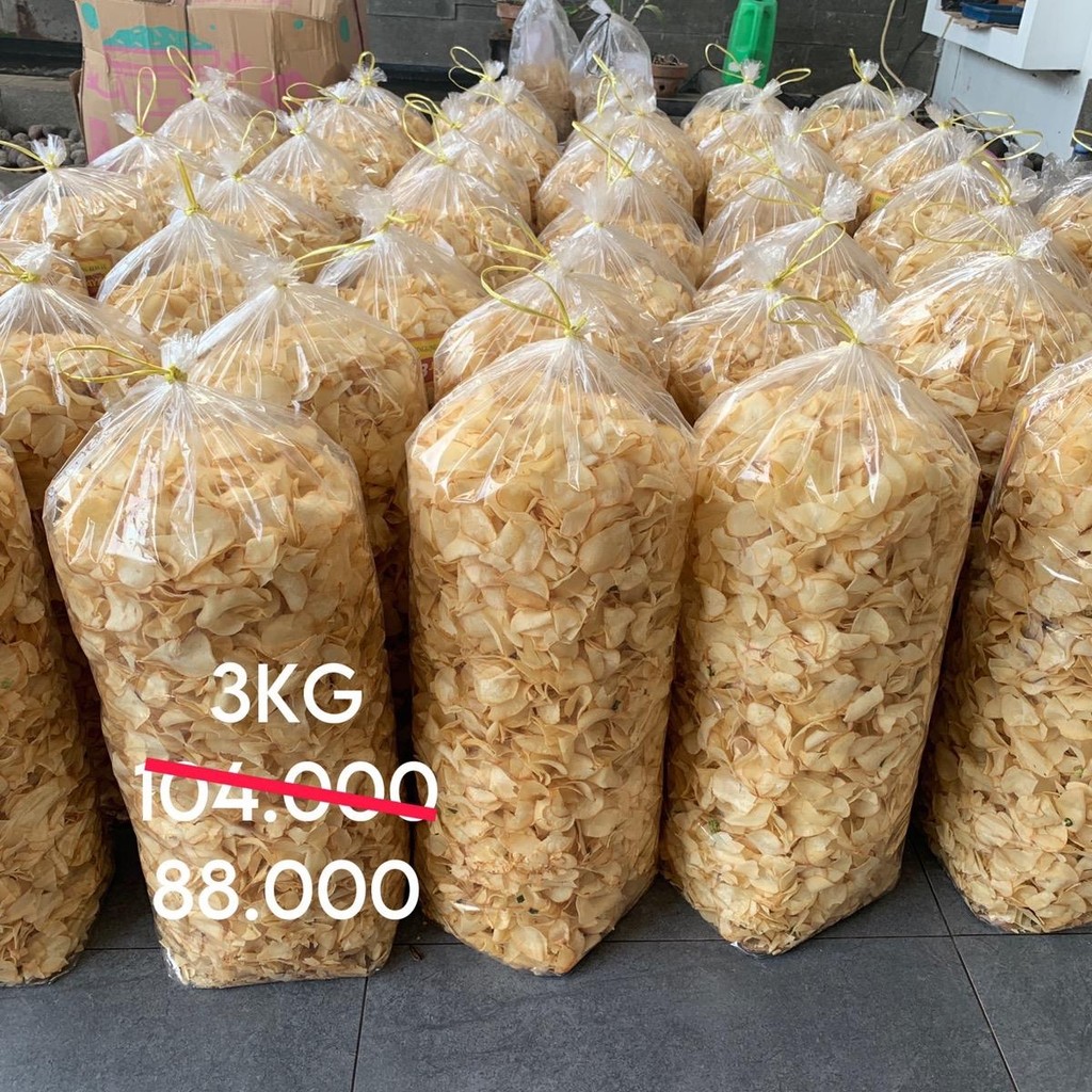 

3KG KERIPIK SINGKONG PROMO