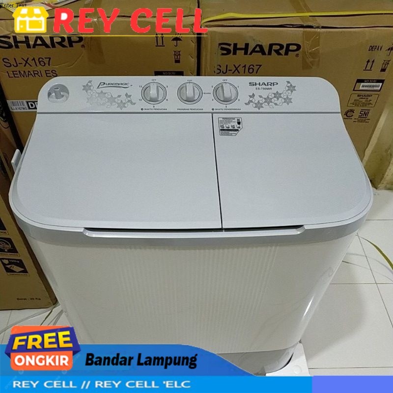 MESIN CUCI SHARP 9KG 2 TABUNG 90MW 9 KG 90 MW EST90MW
