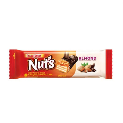 

Wafer Cokelat Beng Beng Nuts Almond 35 Gram