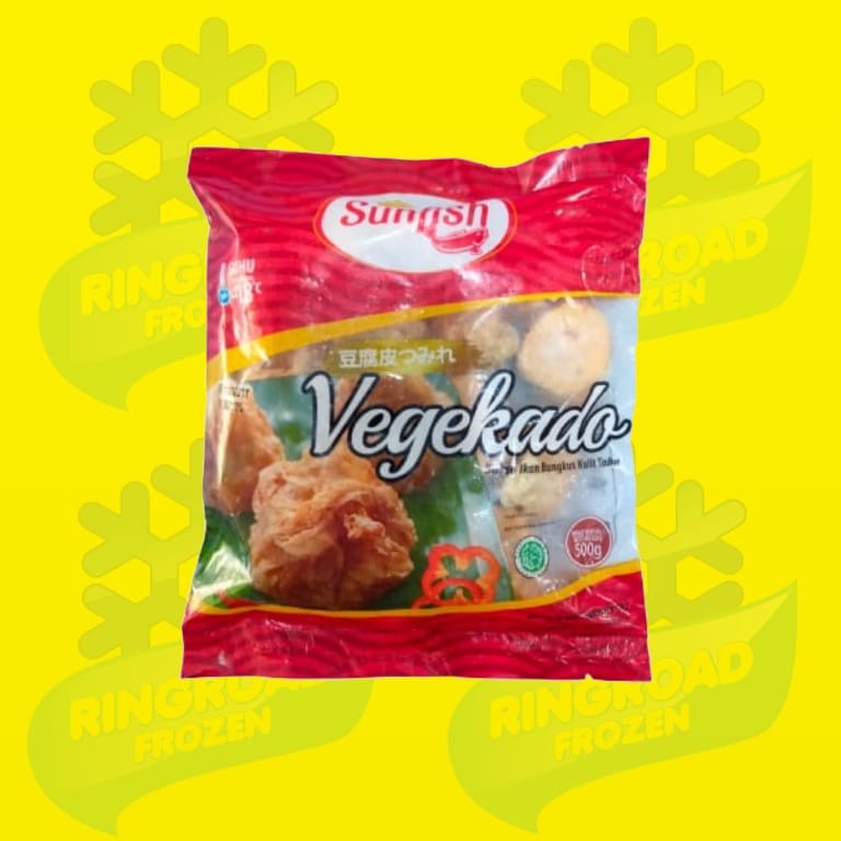 

SUNFISH VEGEKADO 500 GR - BAKSO IKAN BUNGKUS KULIT TAHU