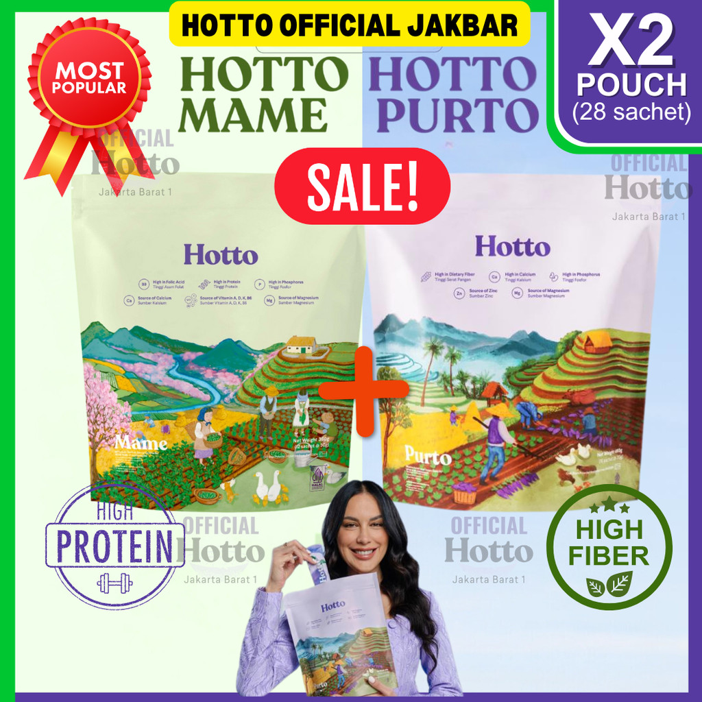 

HOTTO PURTO X HOTTO MAME MIX TOTAL 28 SACHET