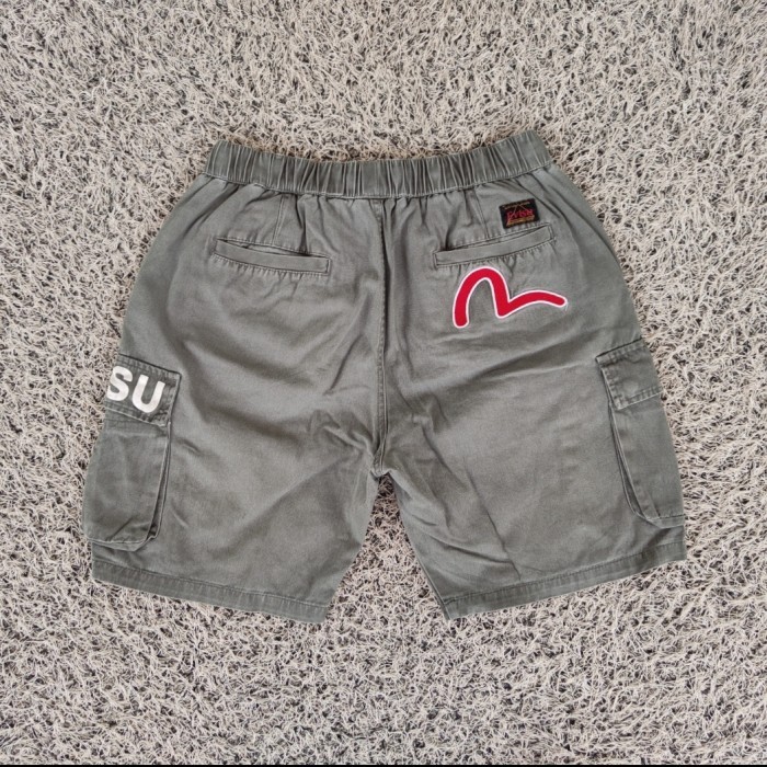 evisu cargo short pants original celana pendek cargo evisu celana evisu