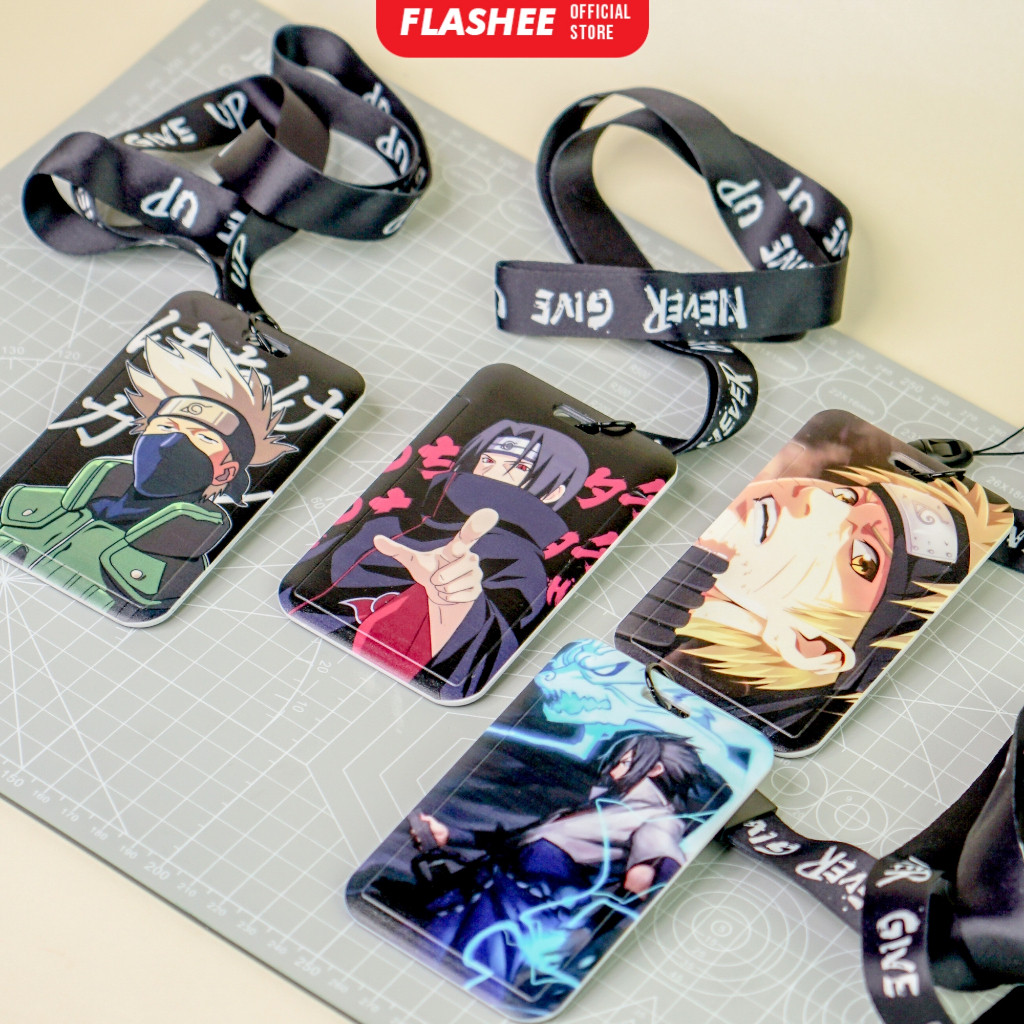 

ID Card Holder Name Tag Anime Lanyard Naruto Tempat Penyimpan Kartu Indentitas