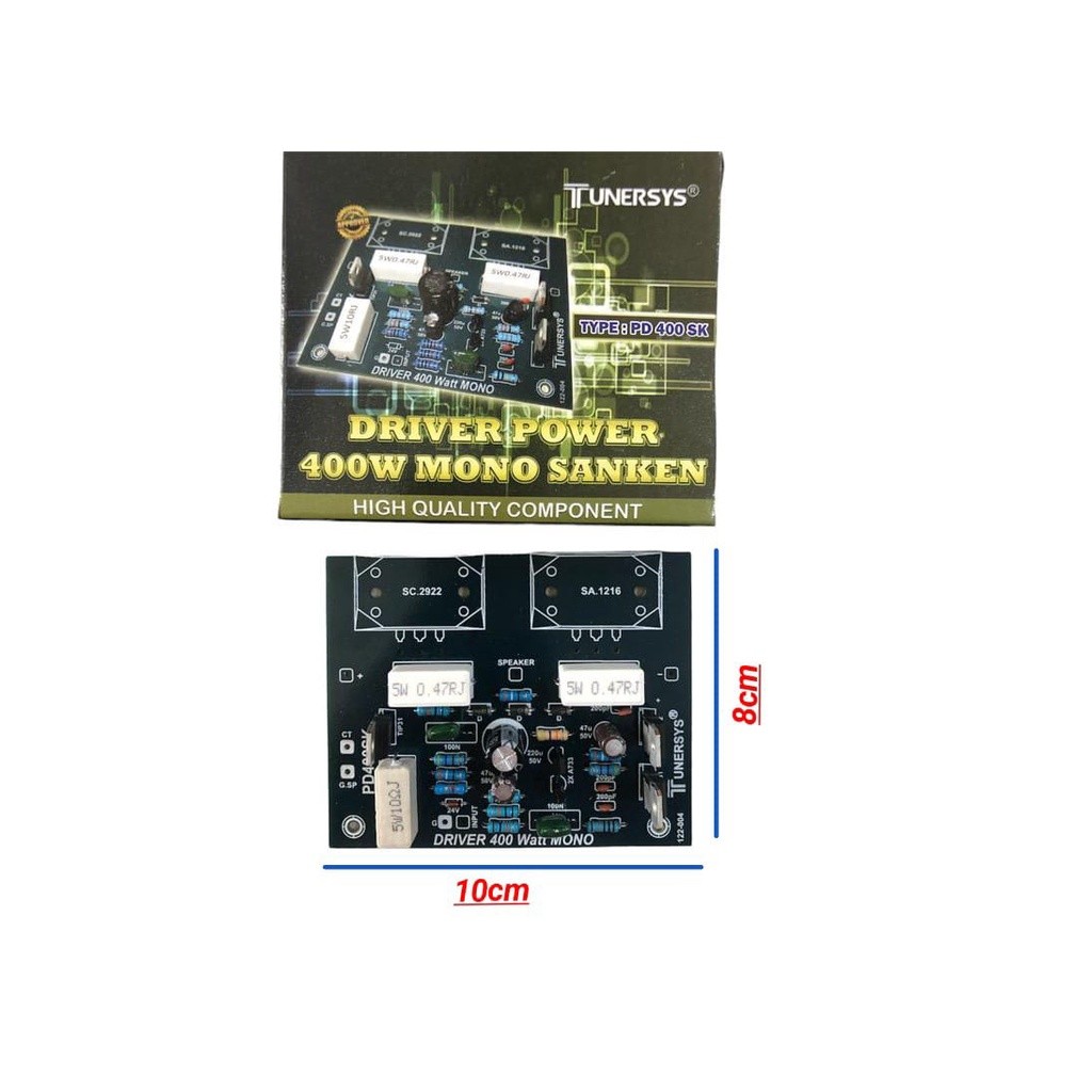 Driver power sanken 400w 400watt mono
