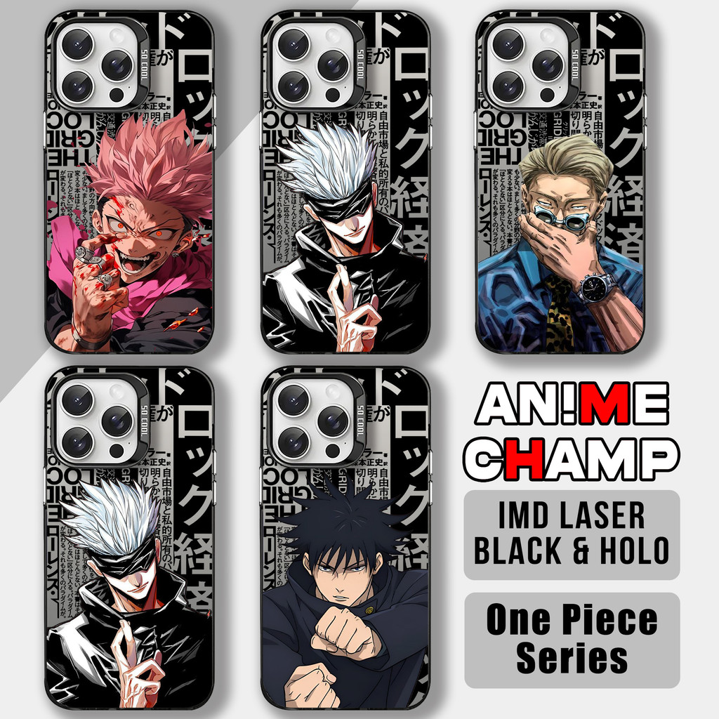 Premium Matte Case IMD Samsung A15 A54 A03S A32 A06 S21 AC415 Jujutsu Kaisen Hardcase Hologram