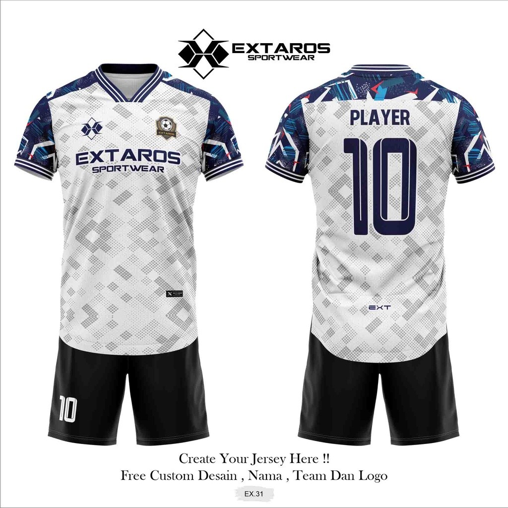 [Bisa satuan] jersey futsal baju futsal baju bola dewasa full printing