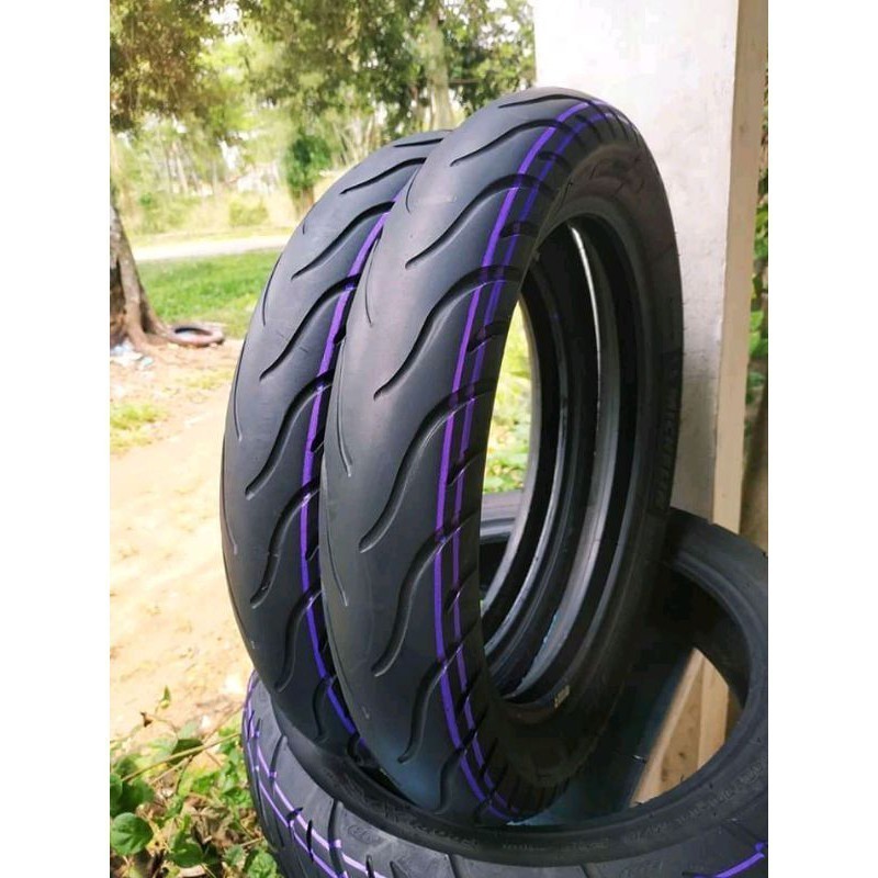 [ BISA COD ] Ban bekas sepasang metik Ukiran ring 14 Merk MICHELIN ukuran 90/90_80/90-14 .