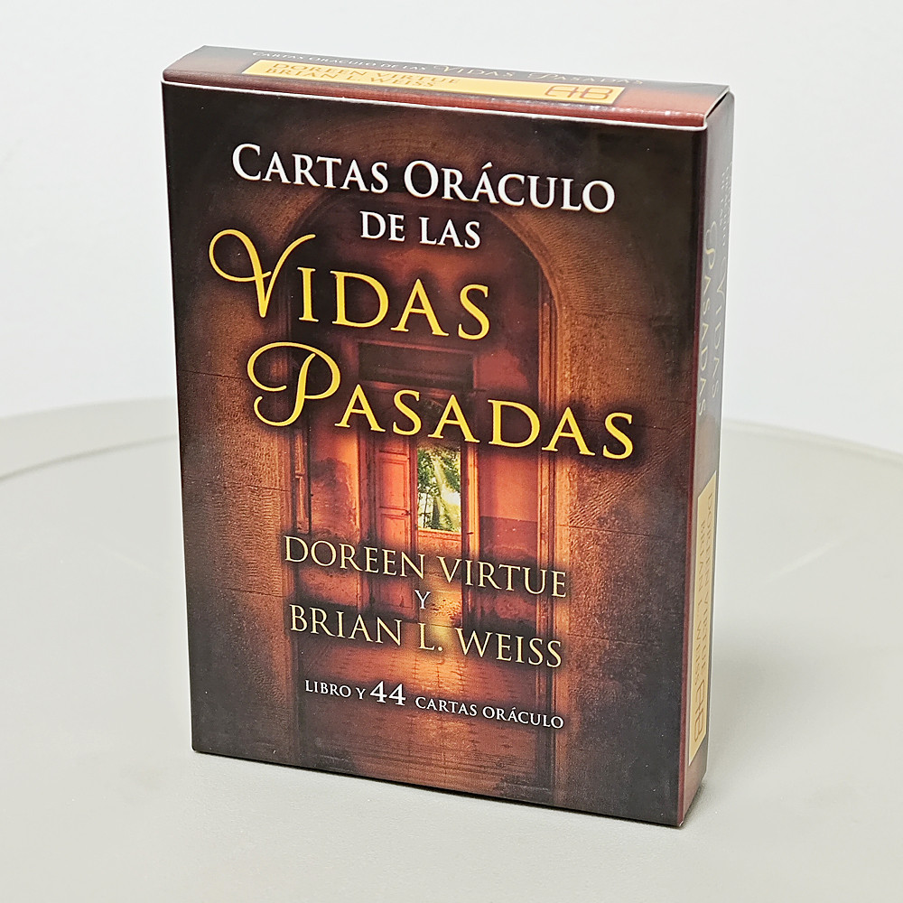 

Past Life Oracle Deck 44 Pcs Oracle Cards Spanish Language Edition 10.4*7.3cm