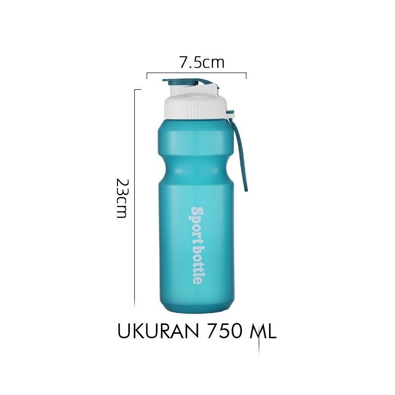 Botol Minum Sport 750ml Botol Minum Sport Plastic BPA Free