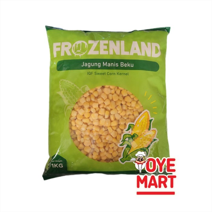 

FROZENLAND SWEET CORN KERNELS 1 KG / JAGUNG PIPL MANIS BEKU