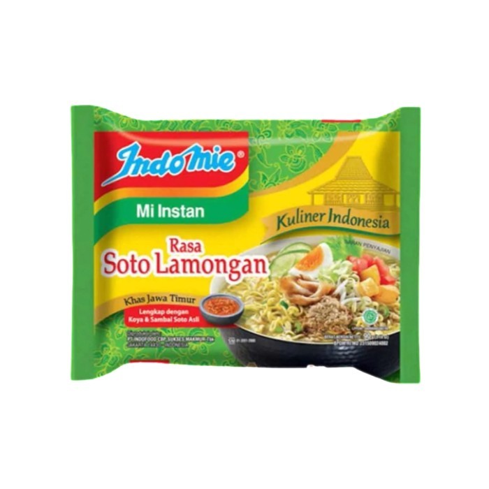 

indomie Mie kuah Rasa Soto Lamongan 80g