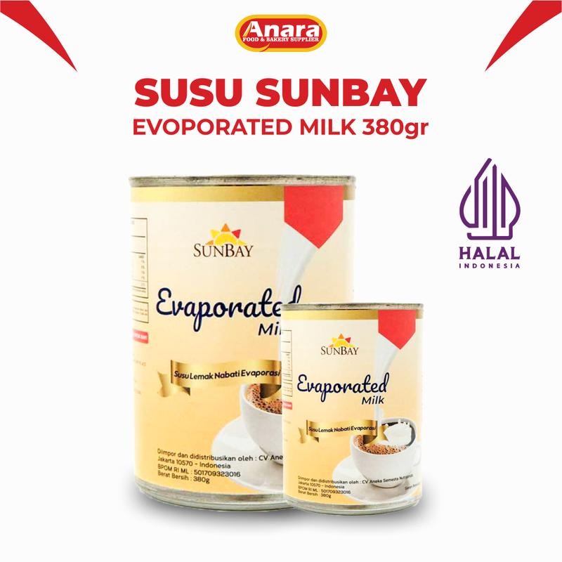 

Sunbay Evaporasi 380gr / Krimer / Susu Evaporasi / Evaporasi Promo / Dairychamp 380gr