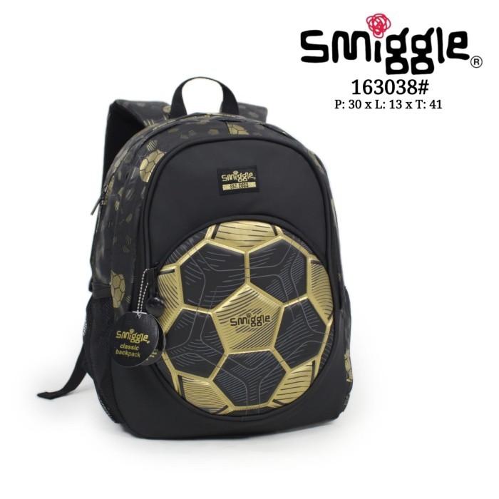 Tas Ransel Besar ANAK SD Laki-laki TAS 16 inch smiggle - Bola Emas