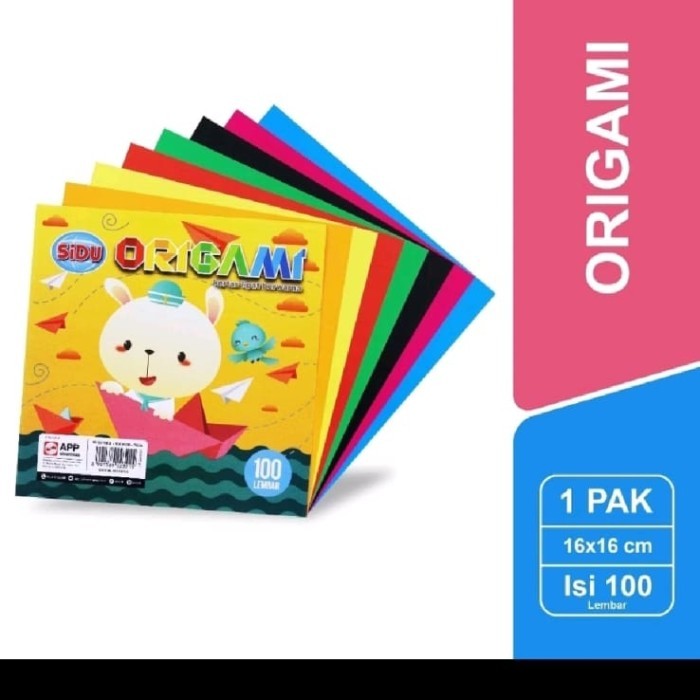 

SIDU Kertas Origami 100 lembar - Origami 12×12 by Summerstore id