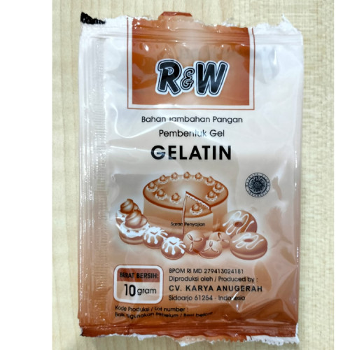 

RW gelatin sachet 10g