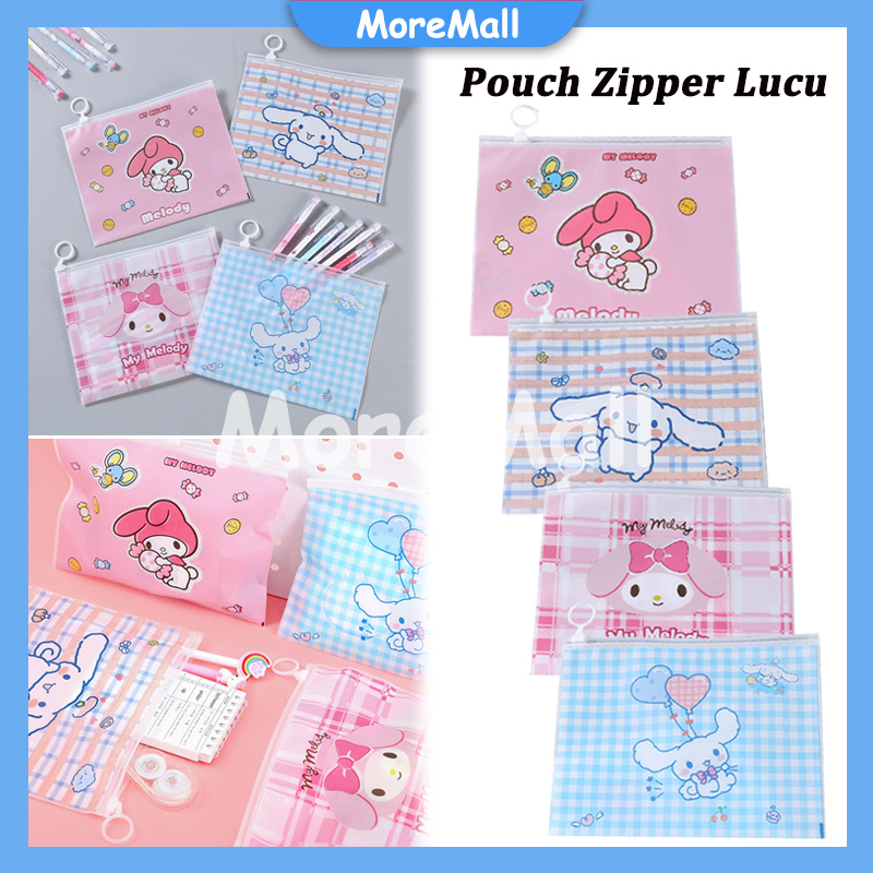 

Zipper Stationery Bag Multi Function/Pouch Zipper Lucu