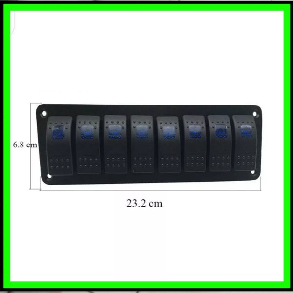 Saklar mobil universal.12v 24v panel switch offroad foglamp.