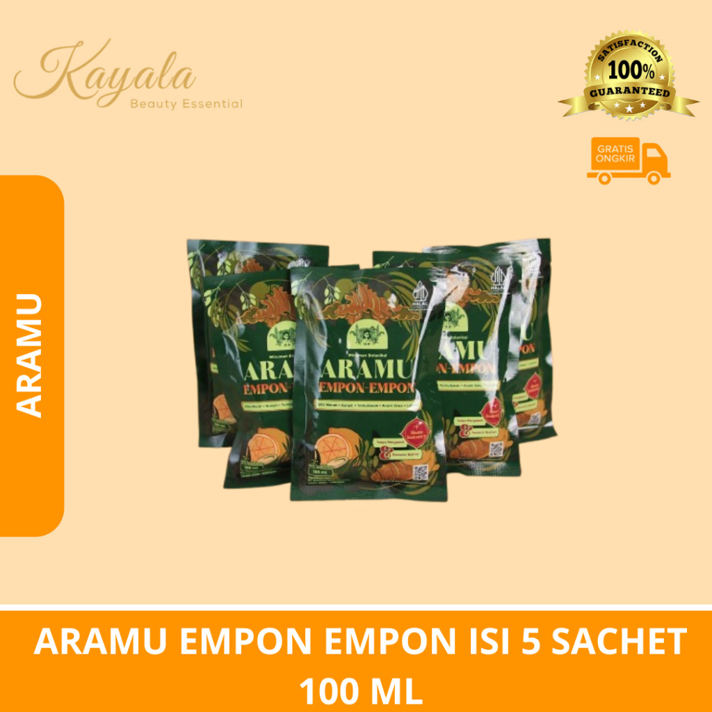 

ARAMU EMPON EMPON ISI 5 SACHET 100 ML