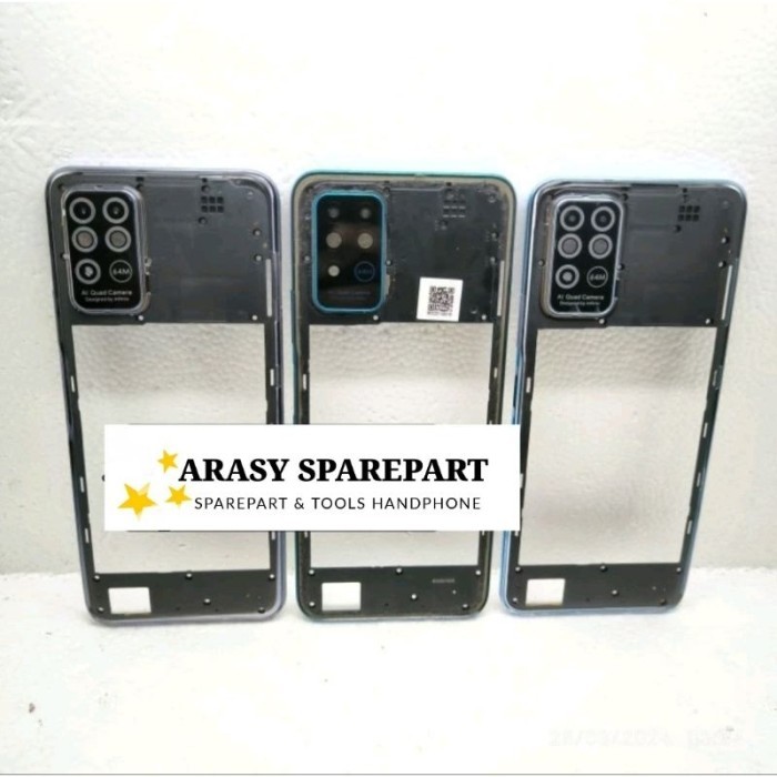 BEZEL BEZZEL TUTUP MESIN TULANG SAMPING INFINIX NOTE 8 BERGARANSI 100%