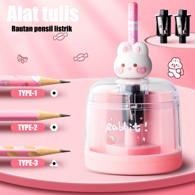 

Alat tulis/pensil rautan untuk anak-anak RAUTAN PENSIL ELEKTRIK KARTUN Rautan Pensil Elektrik Rautan Pensil Rautan Pensil Otomatis