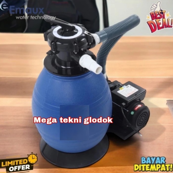 Pompa Filter Kolam Renang Intex 1/2Hp Emaux Combo Portable 0,5Hp