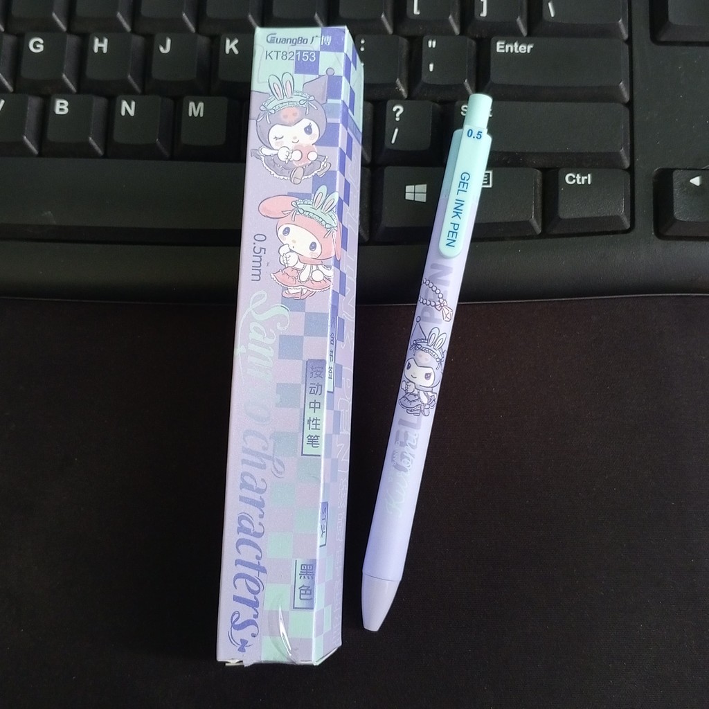 

Pulpen Gel 0.5mm / Gel Ink Pen Sanrio Kuromi