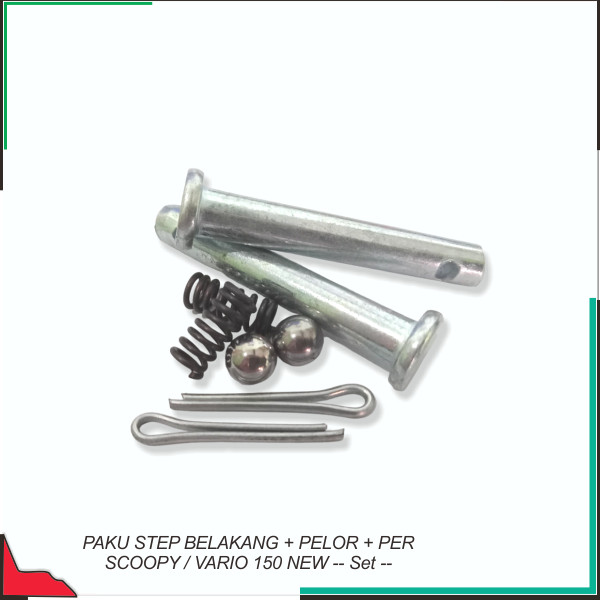 Paku Step Belakang + Pelor + Per Scoopy / Vario 150 New -- Set --