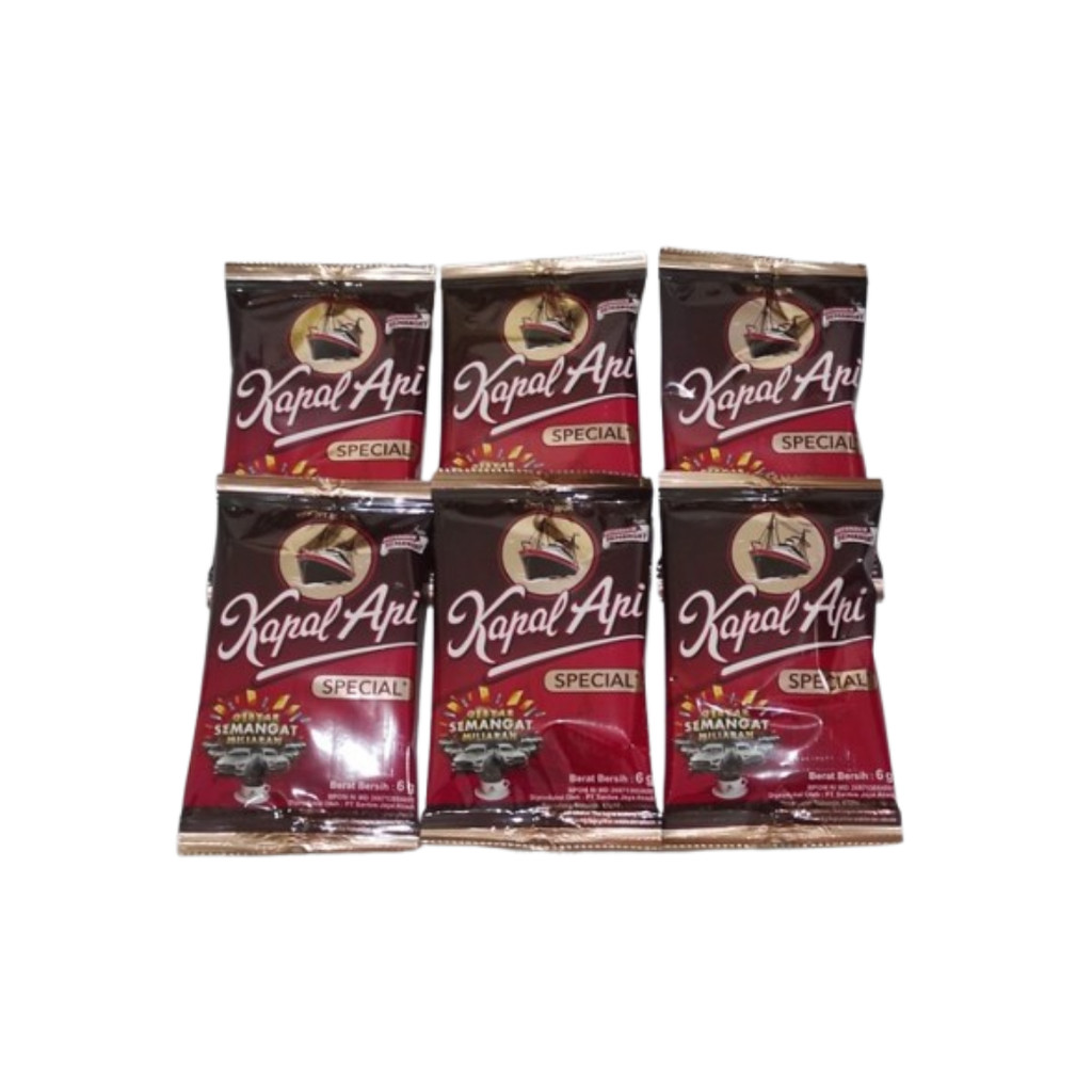 

Coffee Kapal Api Spesial 1 Renceng 10 Sachet 6g EKONOMIS