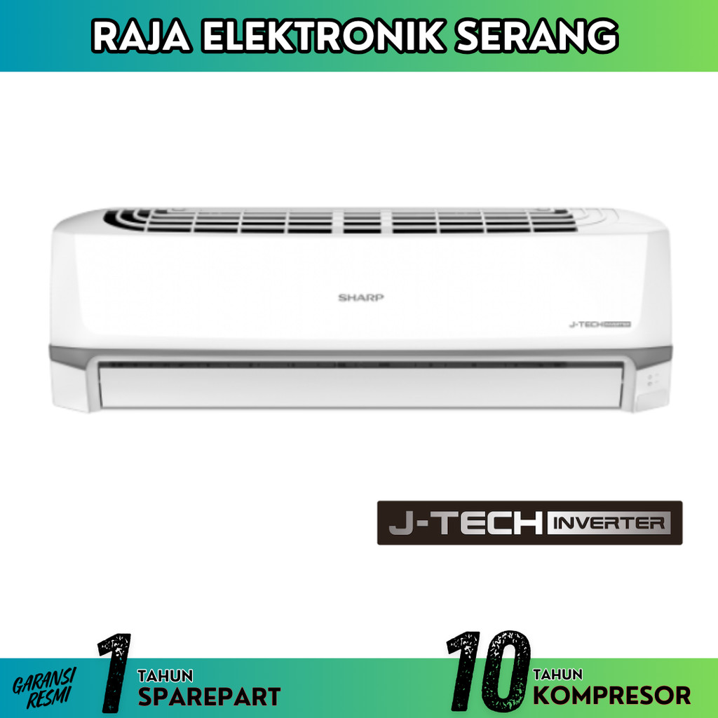 AC SHARP 1/2PK - AHX-06ZY - INVERTER - THAILAND - R32 + PASANG