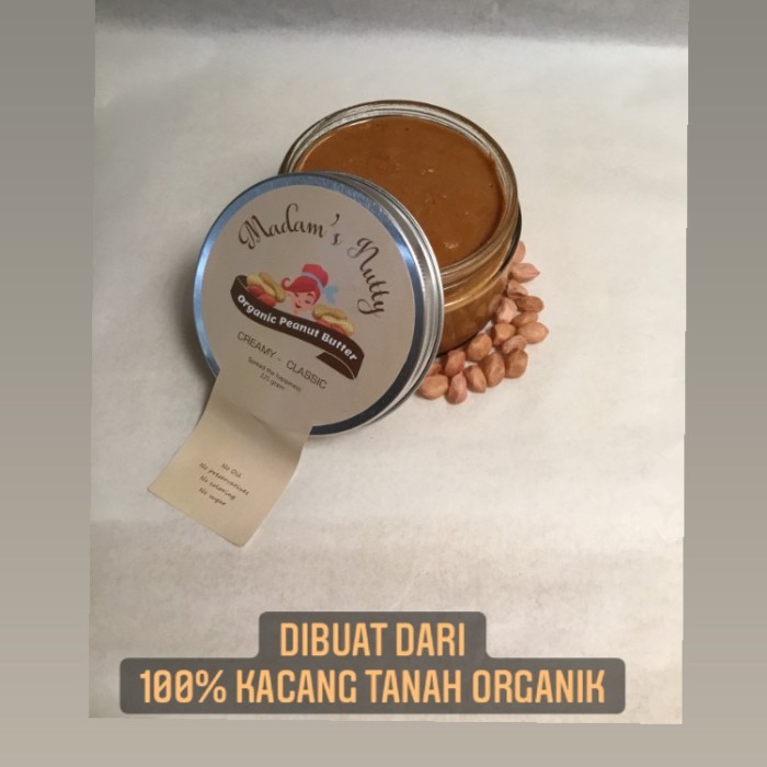 

[New Arrival] Organic Peanut Butter / Selai Kacang Tanah Organik - SALTED