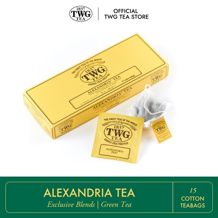 

TWG Tea ǀ Alexandria Tea, Cotton Teabag