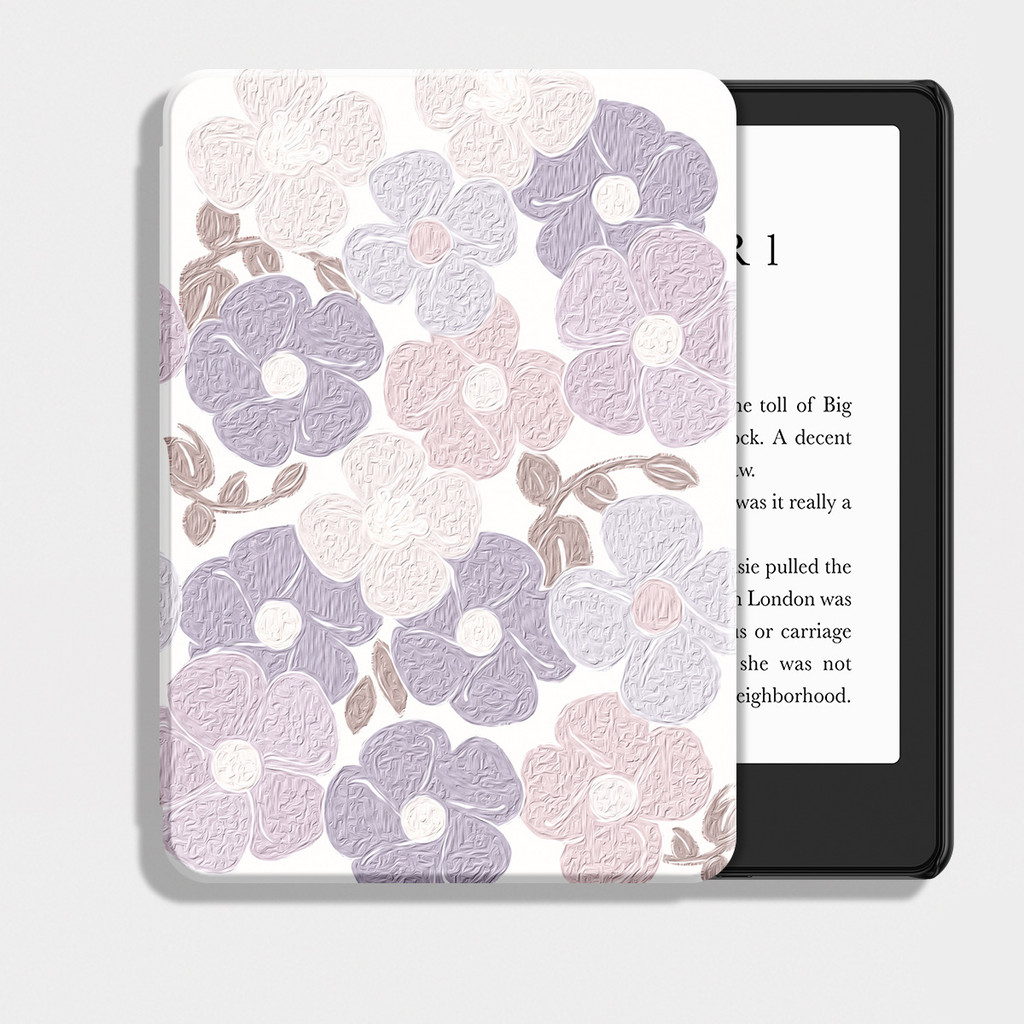 Kindle Case Fits All-New 6" Kindle (11th Generation, 2022 Release)/ Kindle (10th Gen,2019) Flowers S